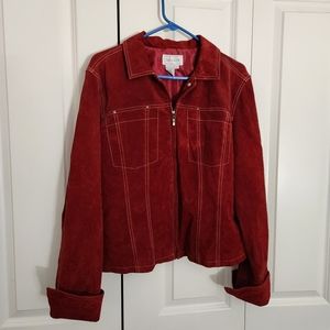 Red Suede Jacket